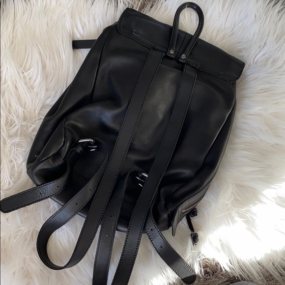 Lucky Brand Black Leather Backpack main image 6